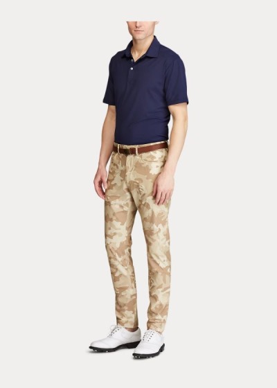 Pantalones Ralph Lauren Hombre Kaki Camuflados - Slim Fit Stretch - YDKWN5710